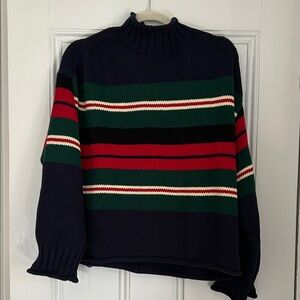 J.Crew 2025 Rollneck Striped Sweater NWT (sold out!)